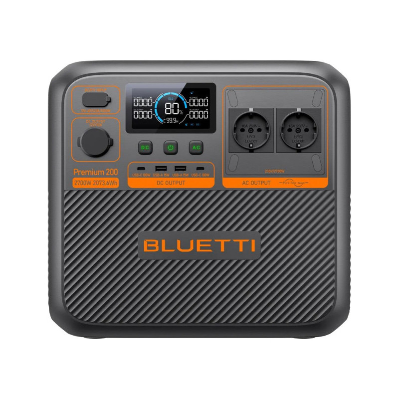 Station d'alimentation portable Bluetti Premium 200 V2