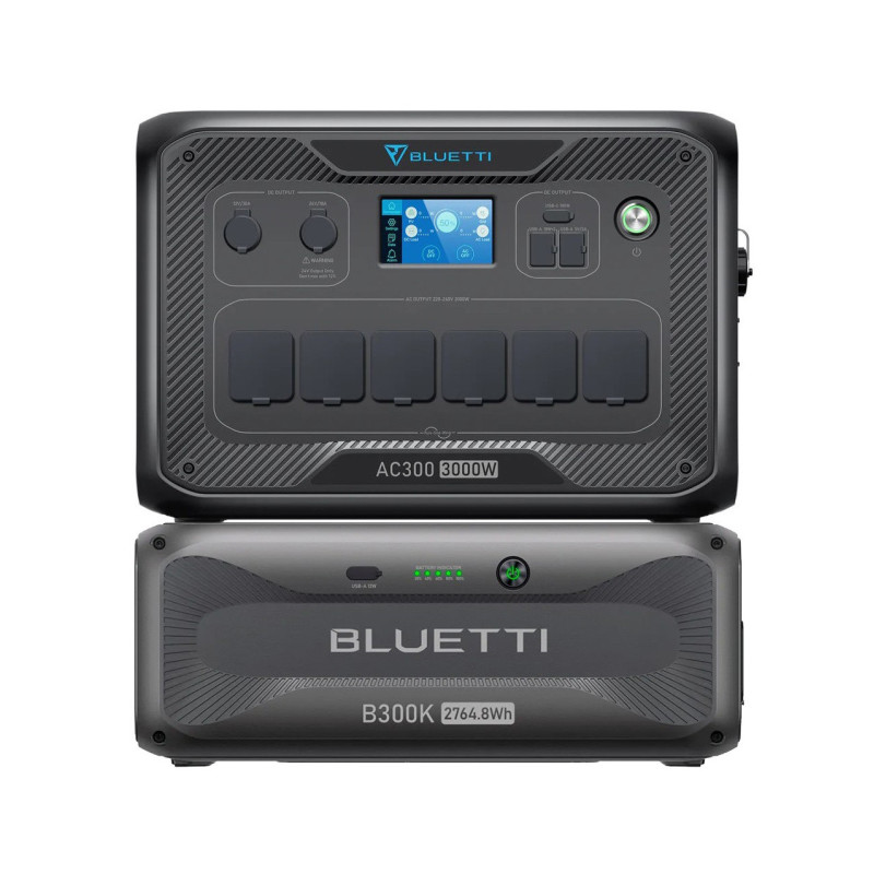 Central elétrica portátil Bluetti AC300+B300K Central elétrica portátil Bluetti AC300+B300K