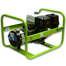 Benzin Stromerzeuger Pramac E 8000, 400 V