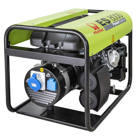 Benzínový generátor Pramac ES 8000 400 V