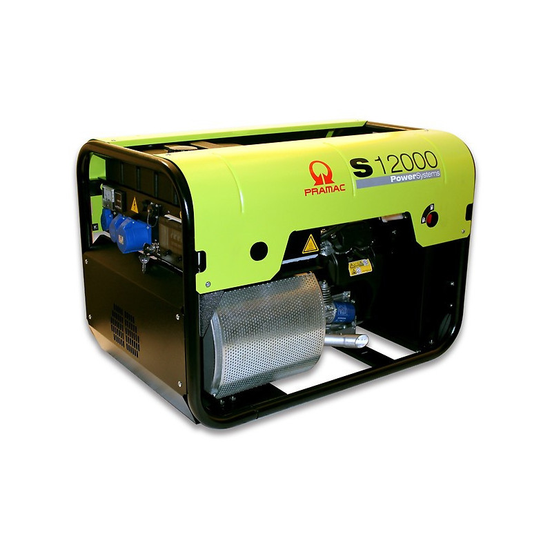 Benzin Stromerzeuger Pramac S12000, 400 V, AVR