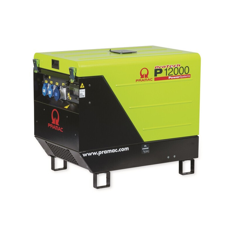 Benzin Stromerzeuger Pramac P 12000, 230 V, AVR
