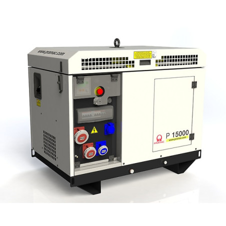 Benzin Stromerzeuger Pramac P 15000, 400 V, AVR