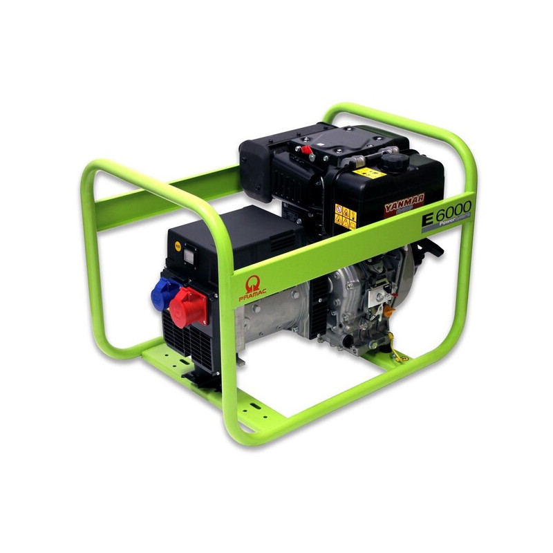 Diesel Stromerzeuge Pramac E 6000, 400 V