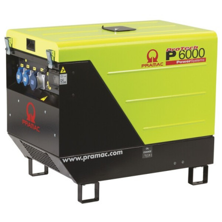 Diesel Stromerzeuge Pramac P 6000, 230 V, AVR