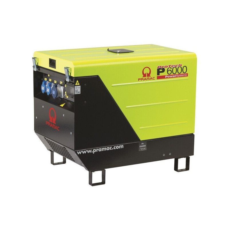 Diesel Stromerzeuge Pramac P 6000, 400 V, AVR