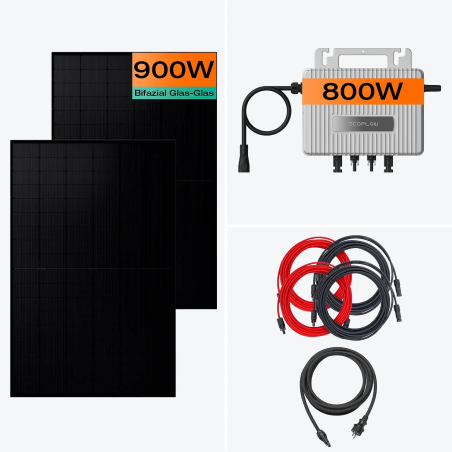 Balkonowa elektrownia słoneczna EcoFlow 800 W