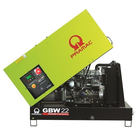 Diesel Stromerzeuger Pramac GBW 22 P, 400V, Motor 404A-22G