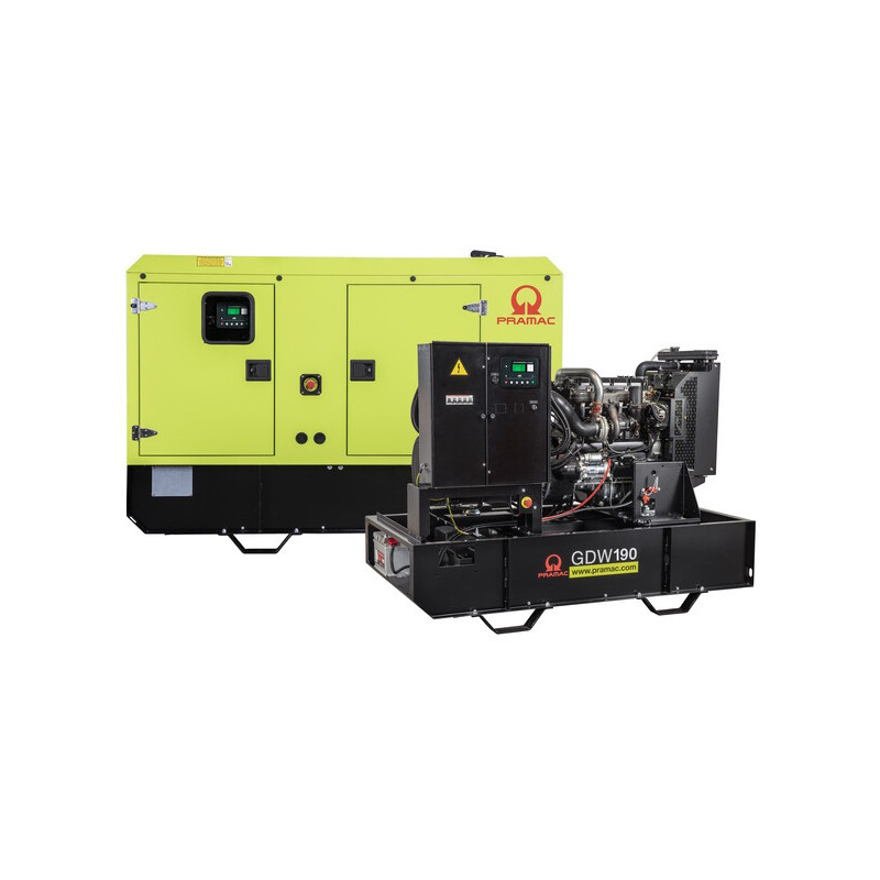 Gerador a diesel Pramac GDW 190 I (B20) 400 V