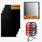 Solární balkonová elektrárna EcoFlow 1800 W s akumulátorem STREAM Ultra X 3,8 kWh (4 solární panely)