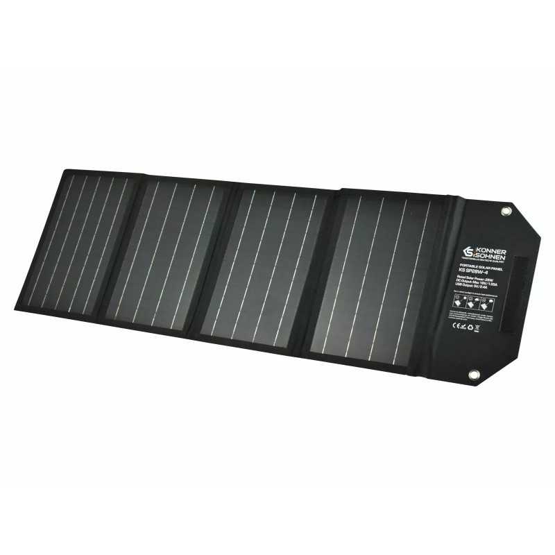 Painel solar portátil Könner & Söhnen KS SP28W-4