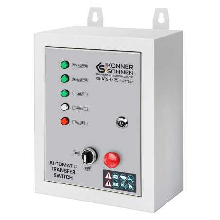 Módulo de alimentação automática de reserva Könner & Söhnen KS ATS 4/25 Inverter
