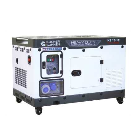 Generador diésel Könner & Söhnen KS 16-1E de 16 kW