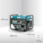 LPG Benzin Stromerzeuger Könner & Söhnen KS 2900G LPG Benzin Stromerzeuger Könner & Söhnen KS 2900G