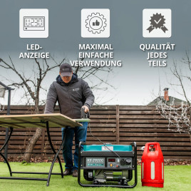 LPG/Benzin Stromerzeuge Könner & Söhnen KS 2900G