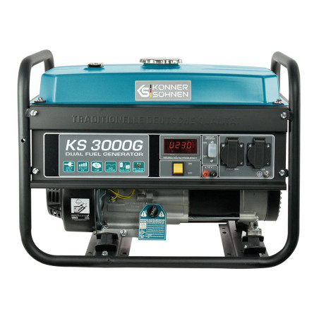 LPG/Benzin Stromerzeuge Könner & Söhnen KS 3000G