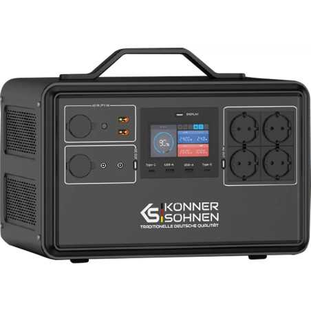 Central eléctrica portátil Könner & Söhnen KS 2400PS