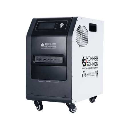 Estación de energía portátil Könner & Söhnen KS 3000PS, 3000 W, LiFePO4, 3200 Wh.