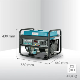 LPG/Benzin Stromerzeuge Könner & Söhnen KS 3000G