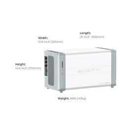 Central eléctrica doméstica de reserva Bluetti EP600+2xB500