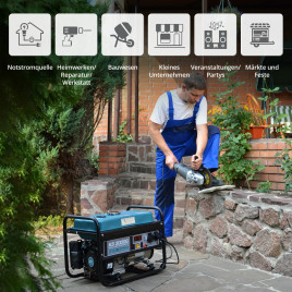 LPG/petrol generator Könner & Söhnen KS 3000G