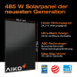 Balkon-Solaranlage  EcoFlow 1455 Wp mit STREAM Ultra-Akku (1,9 kWh) (3 Solarmodule)