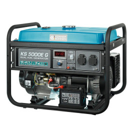 LPG/Benzin Stromerzeuge Könner & Söhnen KS 5000E G