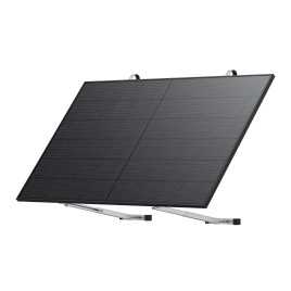 Solar panel mounts for balcony railings