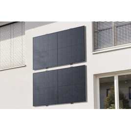 Solarmodul-Halterung für die Fassade (90°)