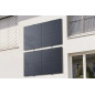 Befestigung für Solarmodule an der Fassade (90°)