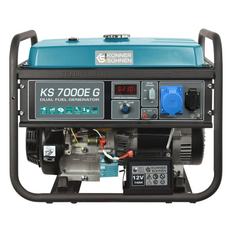 LPG/Benzin-Generator Könner & Söhnen KS 7000E G