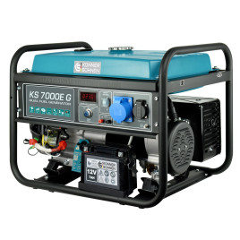LPG Benzin Stromerzeuger Könner & Söhnen KS 7000E G