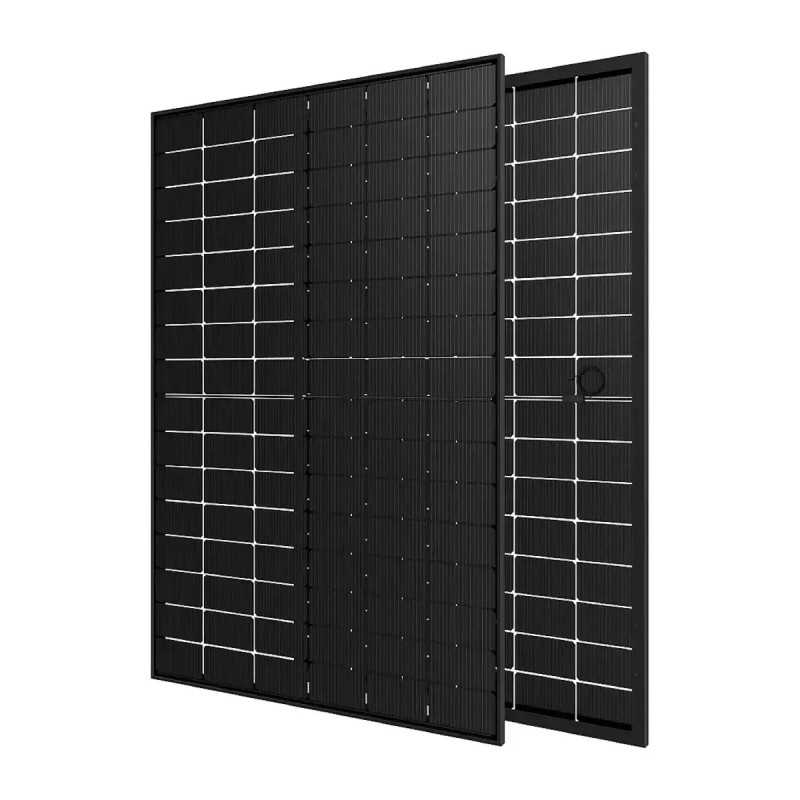 Сонячна панель Jolywood JW-HD108N-R2-500, повністю чорна, «скло-скло»