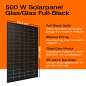 Solární panel Jolywood JW-HD108N-R2-500, celočerný, sklo-sklo
