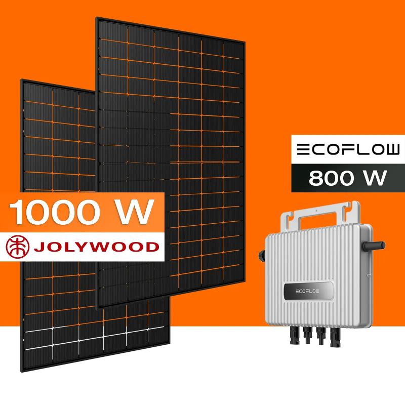 Central elétrica de varanda 800 W, 1000 Wp