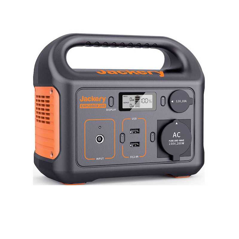 Jackery Explorer 240 v2 – přenosná powerbanka