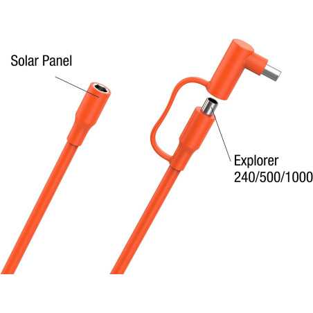 Jackery DC solar panel extension cable, 5 m