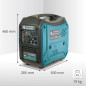 LPG/Benzin-Inverter-Stromerzeuge Könner & Söhnen KS 2000iG S