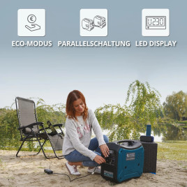 Зріджений газ/бензин інверторний генератор Könner & Söhnen KS 2000iG S