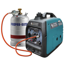 LPG/Benzin-Inverter-Generator Könner & Söhnen KS 2100iG S