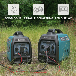 LPG/Benzin-Inverter-Generator Könner & Söhnen KS 2100iG S
