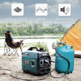 Générateur inverseur GPL/essence Könner & Söhnen KS 3100iG S