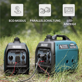 LPG/Benzin-Inverter-Stromerzeuge Könner & Söhnen KS 3100iG S