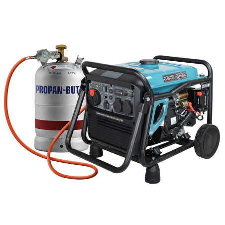 LPG/Benzin-Inverter-Generator Könner & Söhnen KS 4100iEG