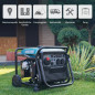 LPG Inverter Benzin Stromerzeuger Könner & Söhnen KS 4100iEG