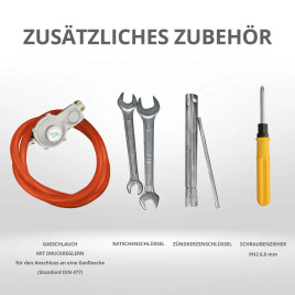 LPG Inverter Benzin Stromerzeuger Könner & Söhnen KS 4100iEG