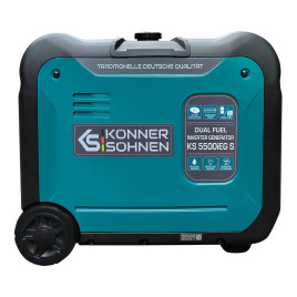 LPG/Benzin-Inverter-Stromerzeuge Könner & Söhnen KS 5500iEG S