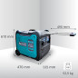 LPG/Benzin-Inverter-Generator Könner & Söhnen KS 5500iEG S