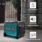 LPG/Benzin-Inverter-Generator Könner & Söhnen KS 5500iEG S