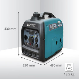 Inverter Benzin Stromerzeuger Könner & Söhnen KS 2100i S